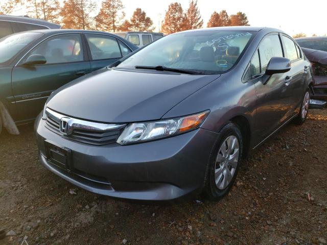 Photo 1 VIN: 19XFB2F52CE005859 - HONDA CIVIC LX 