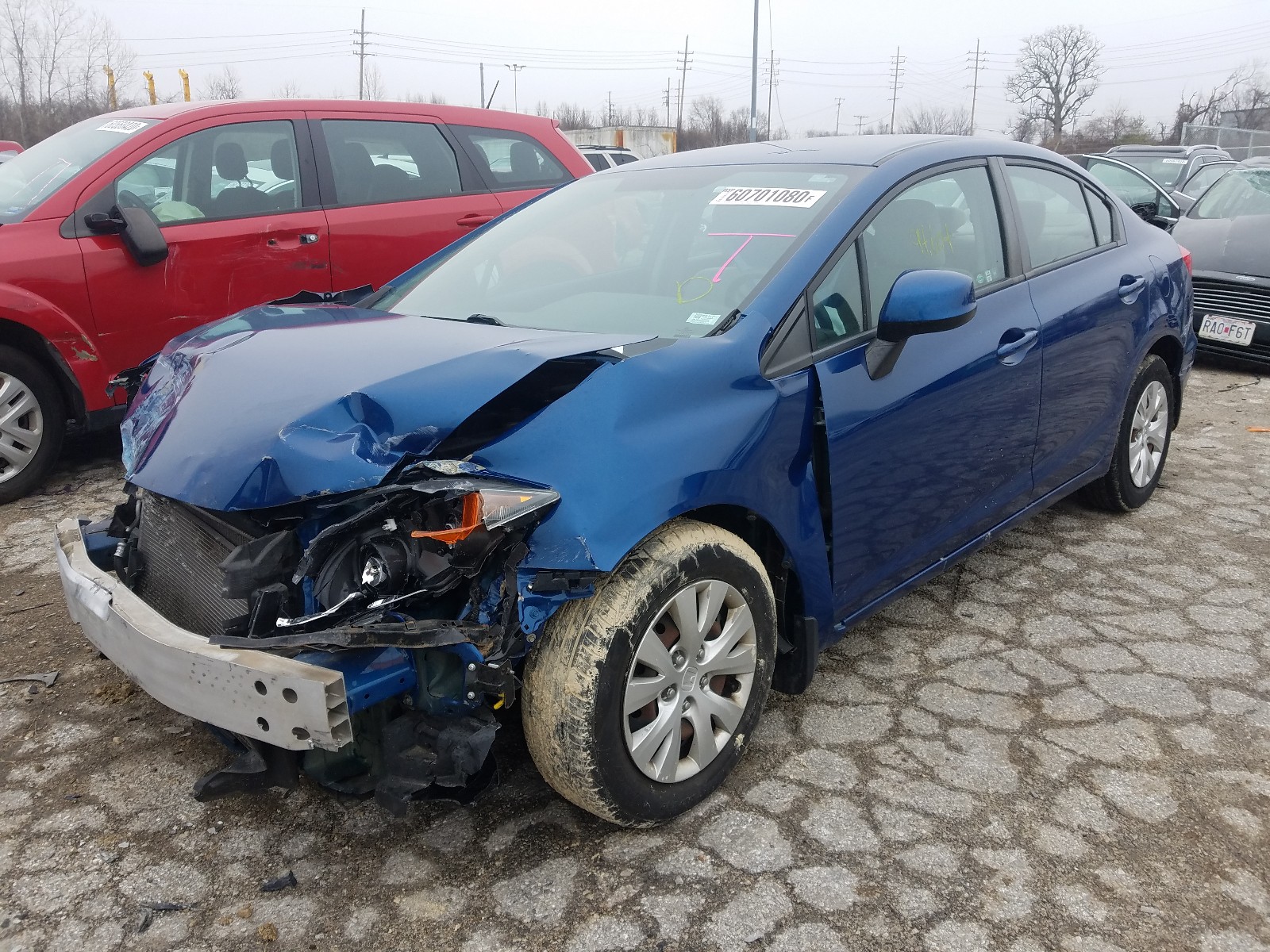 Photo 1 VIN: 19XFB2F52CE028896 - HONDA CIVIC LX 