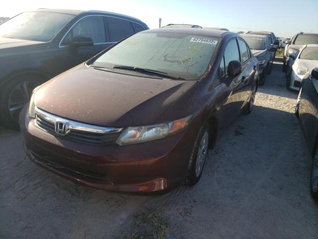 Photo 1 VIN: 19XFB2F52CE061526 - HONDA CIVIC LX 