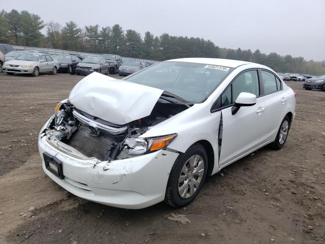 Photo 1 VIN: 19XFB2F52CE094087 - HONDA CIVIC LX 