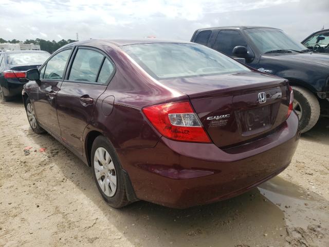 Photo 2 VIN: 19XFB2F52CE107422 - HONDA CIVIC LX 