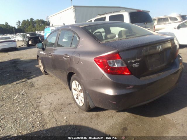 Photo 2 VIN: 19XFB2F52CE108778 - HONDA CIVIC SDN 