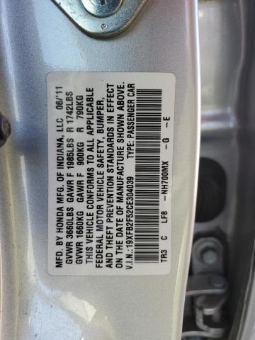 Photo 12 VIN: 19XFB2F52CE304039 - HONDA CIVIC LX 