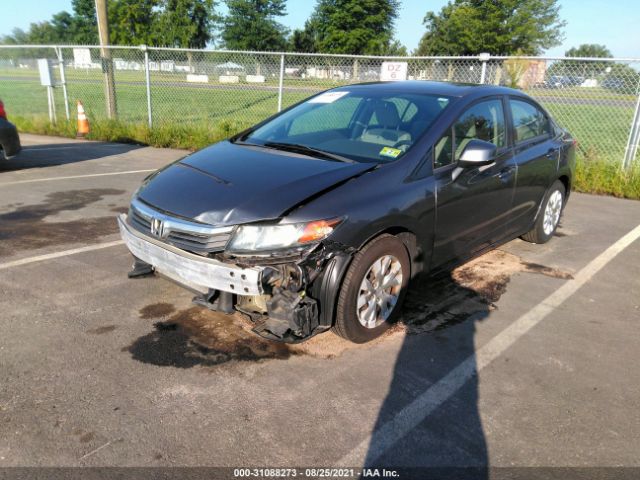 Photo 1 VIN: 19XFB2F52CE326350 - HONDA CIVIC SDN 