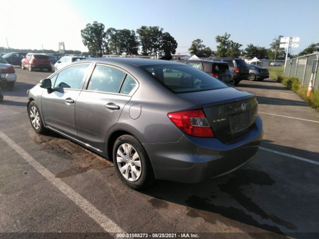 Photo 2 VIN: 19XFB2F52CE326350 - HONDA CIVIC SDN 