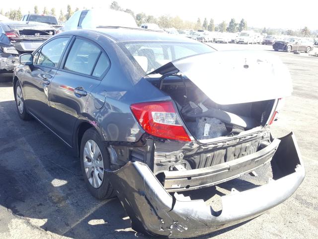 Photo 2 VIN: 19XFB2F52CE333797 - HONDA CIVIC LX 