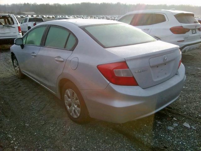 Photo 2 VIN: 19XFB2F52CE343570 - HONDA CIVIC LX 