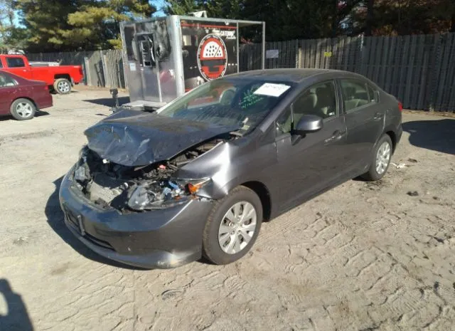 Photo 1 VIN: 19XFB2F52CE367173 - HONDA CIVIC SDN 