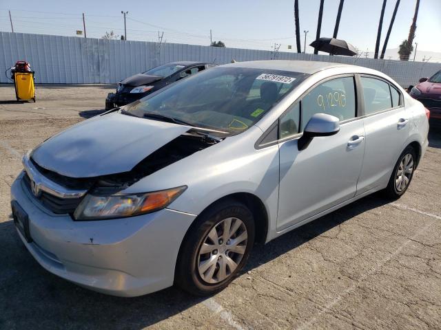 Photo 1 VIN: 19XFB2F52CE375869 - HONDA CIVIC LX 