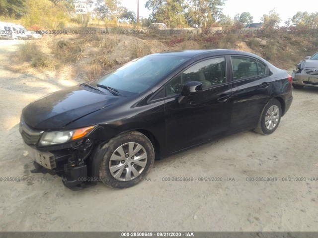 Photo 1 VIN: 19XFB2F52CE381347 - HONDA CIVIC SDN 