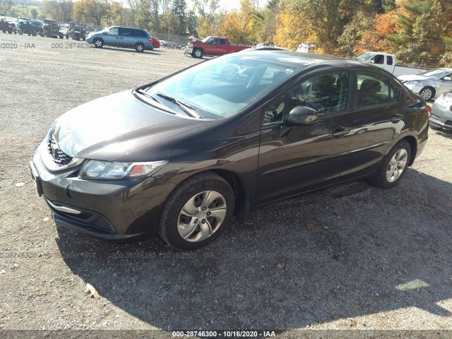 Photo 1 VIN: 19XFB2F52DE003367 - HONDA CIVIC SDN 