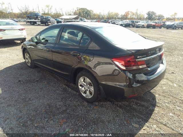 Photo 2 VIN: 19XFB2F52DE003367 - HONDA CIVIC SDN 