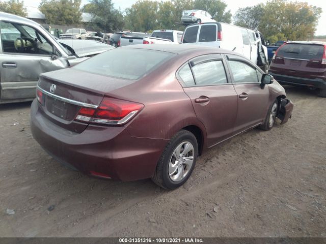 Photo 3 VIN: 19XFB2F52DE029497 - HONDA CIVIC SDN 