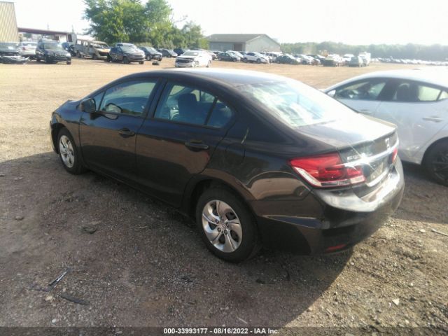 Photo 2 VIN: 19XFB2F52DE031833 - HONDA CIVIC SDN 