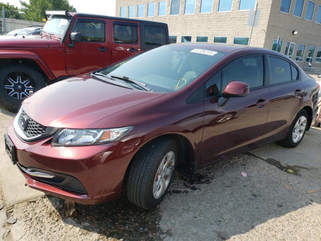 Photo 1 VIN: 19XFB2F52DE042959 - HONDA CIVIC LX 