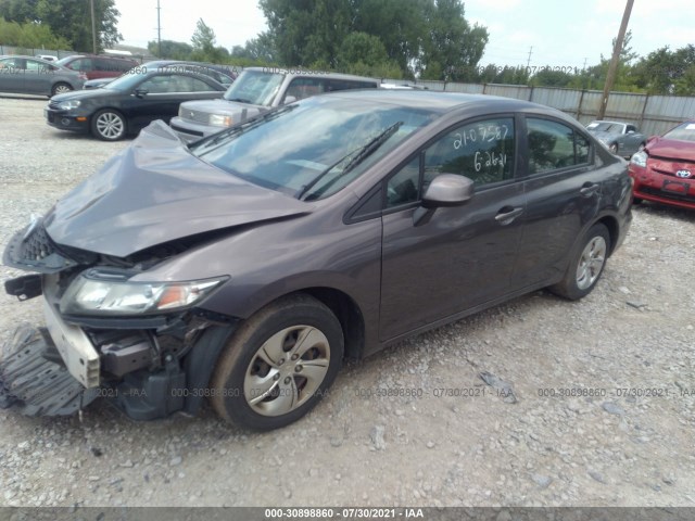 Photo 1 VIN: 19XFB2F52DE044727 - HONDA CIVIC SDN 