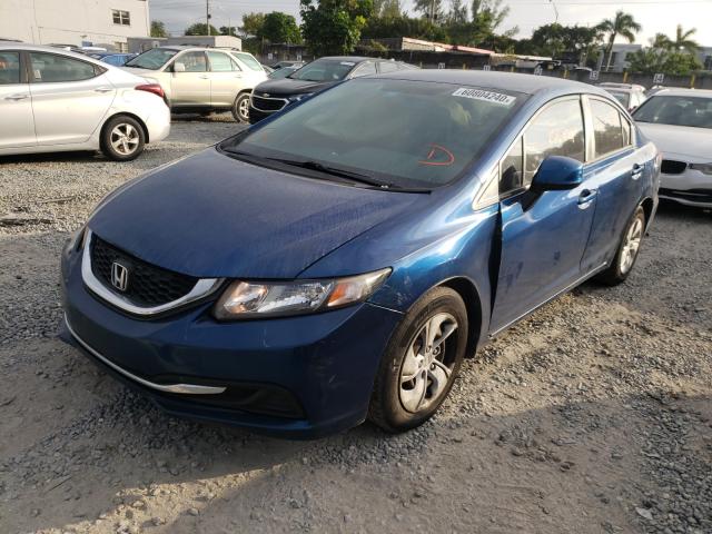 Photo 1 VIN: 19XFB2F52DE050155 - HONDA CIVIC LX 