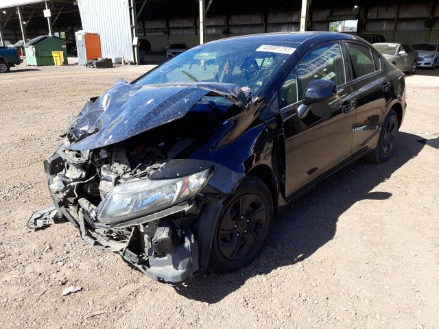 Photo 1 VIN: 19XFB2F52DE052262 - HONDA CIVIC LX 