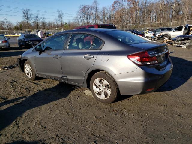 Photo 1 VIN: 19XFB2F52DE059633 - HONDA CIVIC LX 