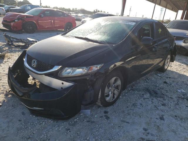 Photo 1 VIN: 19XFB2F52DE066341 - HONDA CIVIC LX 