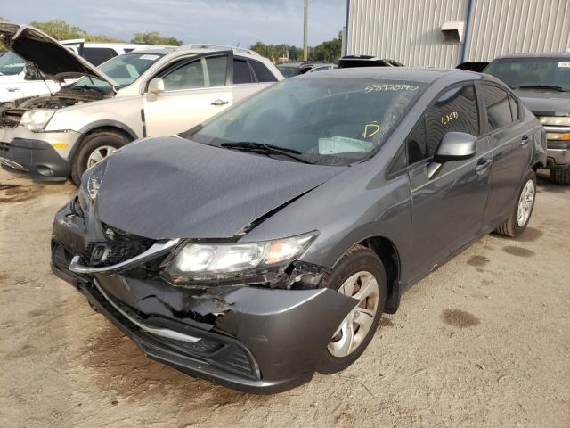 Photo 1 VIN: 19XFB2F52DE070955 - HONDA CIVIC LX 