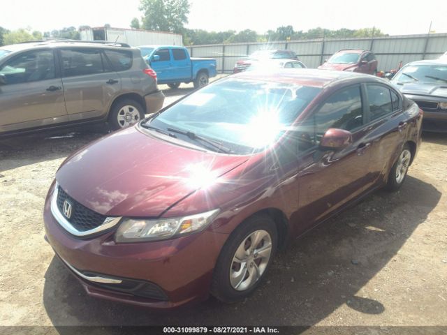 Photo 1 VIN: 19XFB2F52DE082927 - HONDA CIVIC SDN 