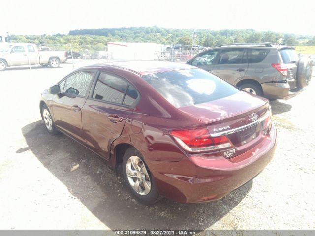 Photo 2 VIN: 19XFB2F52DE082927 - HONDA CIVIC SDN 