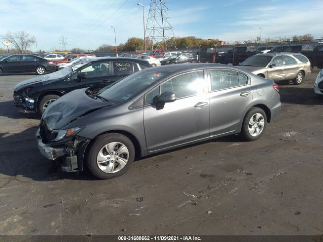 Photo 1 VIN: 19XFB2F52DE090039 - HONDA CIVIC SDN 