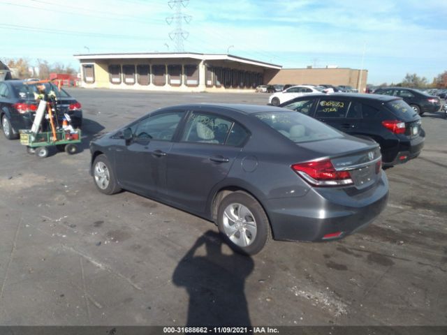 Photo 2 VIN: 19XFB2F52DE090039 - HONDA CIVIC SDN 