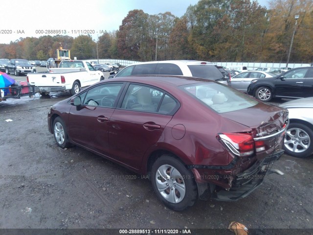 Photo 2 VIN: 19XFB2F52DE097430 - HONDA CIVIC SDN 