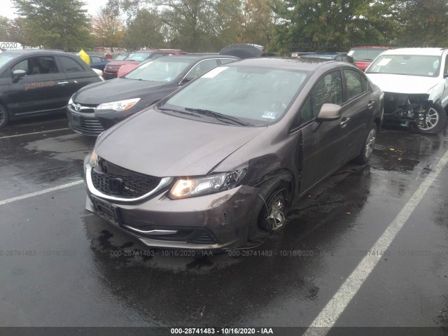 Photo 1 VIN: 19XFB2F52DE214021 - HONDA CIVIC SDN 