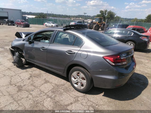 Photo 2 VIN: 19XFB2F52DE222412 - HONDA CIVIC SDN 