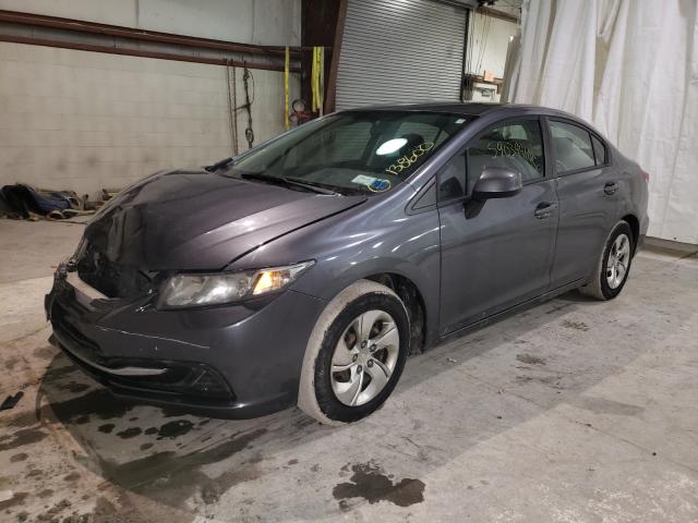 Photo 1 VIN: 19XFB2F52DE222751 - HONDA CIVIC LX 