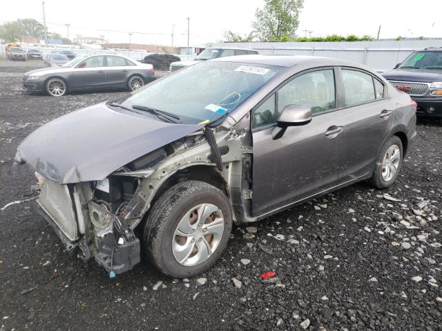 Photo 1 VIN: 19XFB2F52DE226878 - HONDA CIVIC LX 