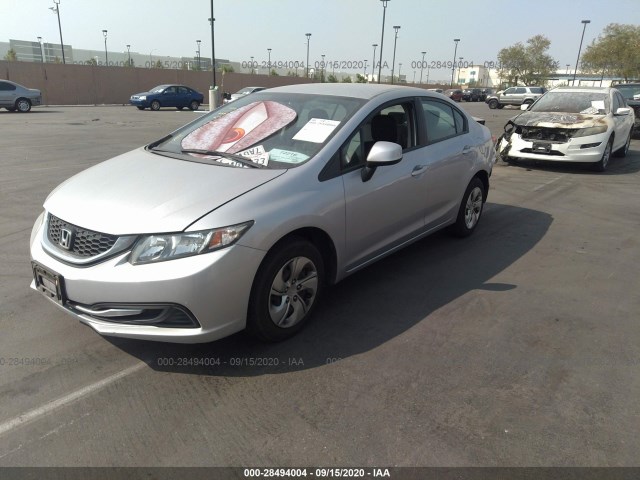 Photo 1 VIN: 19XFB2F52DE229070 - HONDA CIVIC SDN 