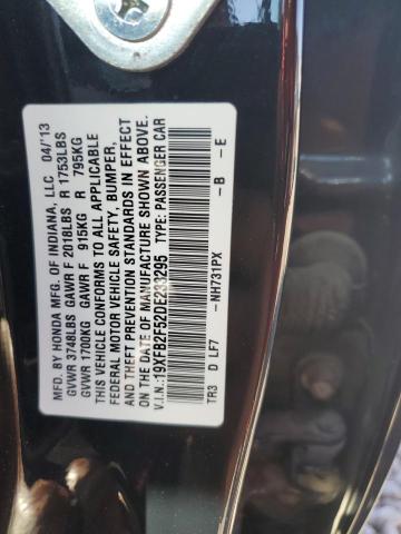 Photo 11 VIN: 19XFB2F52DE233295 - HONDA CIVIC LX 