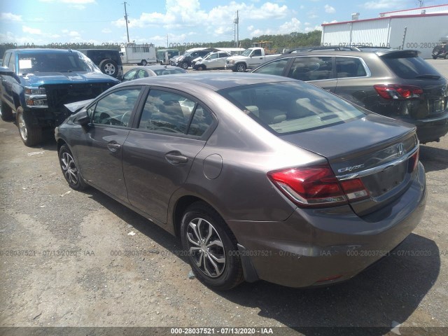 Photo 2 VIN: 19XFB2F52DE260996 - HONDA CIVIC SDN 