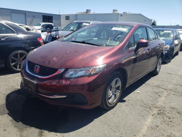 Photo 1 VIN: 19XFB2F52DE273652 - HONDA CIVIC LX 