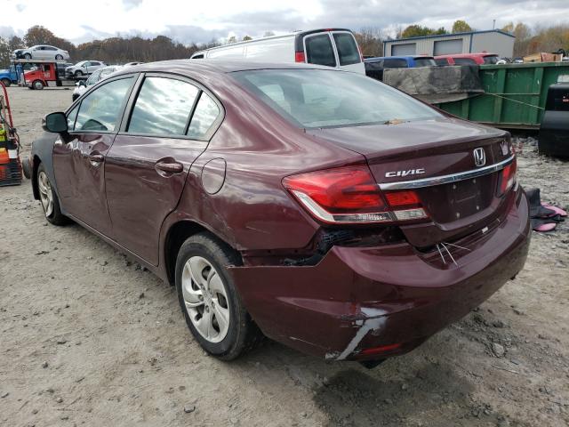 Photo 2 VIN: 19XFB2F52DE273697 - HONDA CIVIC LX 