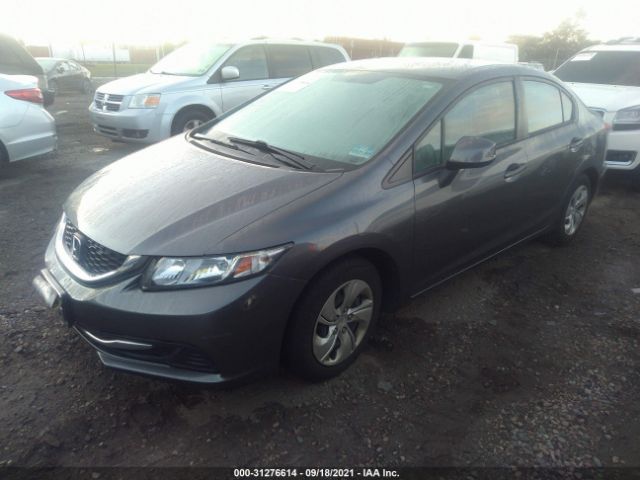 Photo 1 VIN: 19XFB2F52DE283078 - HONDA CIVIC SDN 