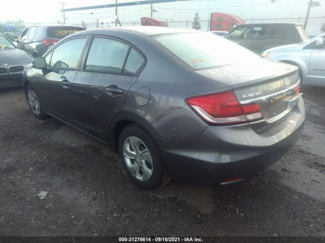 Photo 2 VIN: 19XFB2F52DE283078 - HONDA CIVIC SDN 