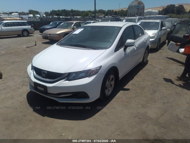 Photo 1 VIN: 19XFB2F52DE295246 - HONDA CIVIC SDN 