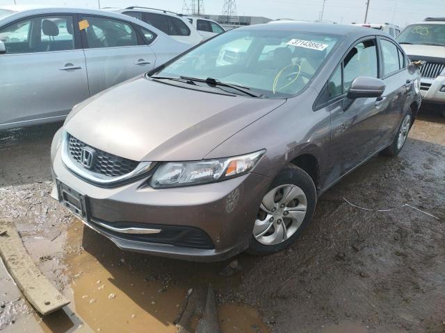 Photo 1 VIN: 19XFB2F52EE017755 - HONDA CIVIC LX 