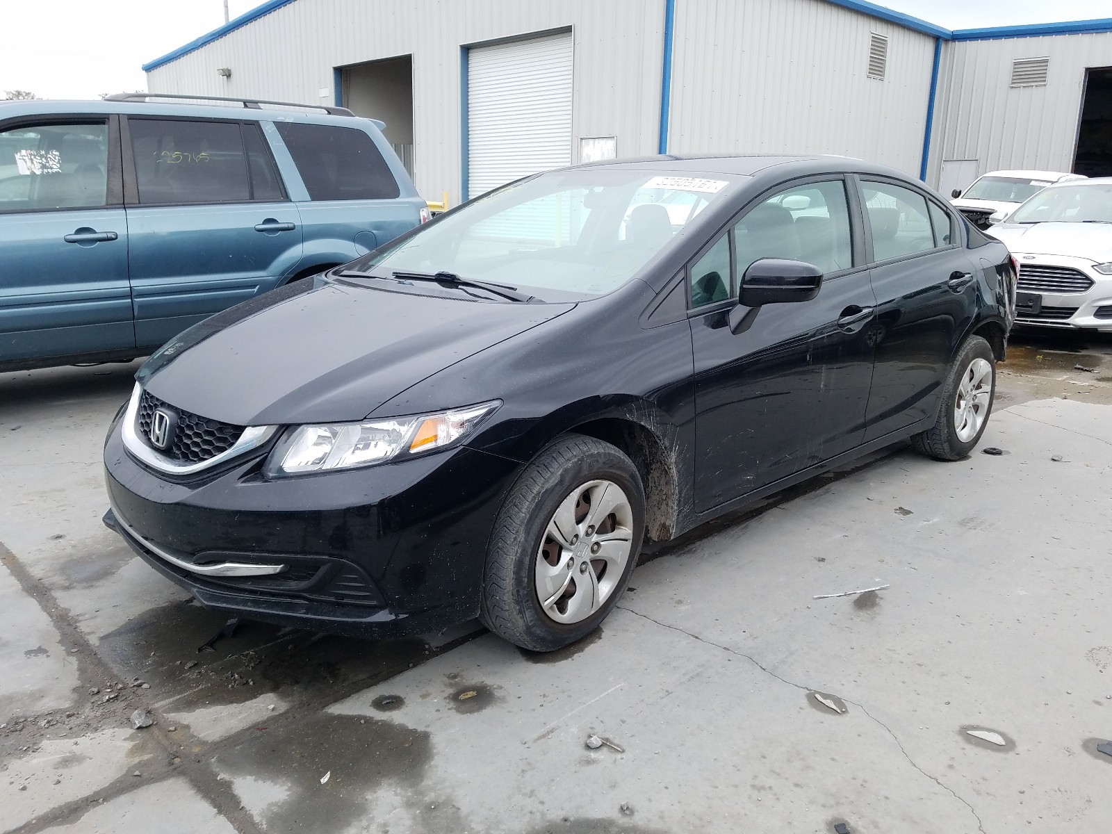 Photo 1 VIN: 19XFB2F52EE044521 - HONDA CIVIC LX 