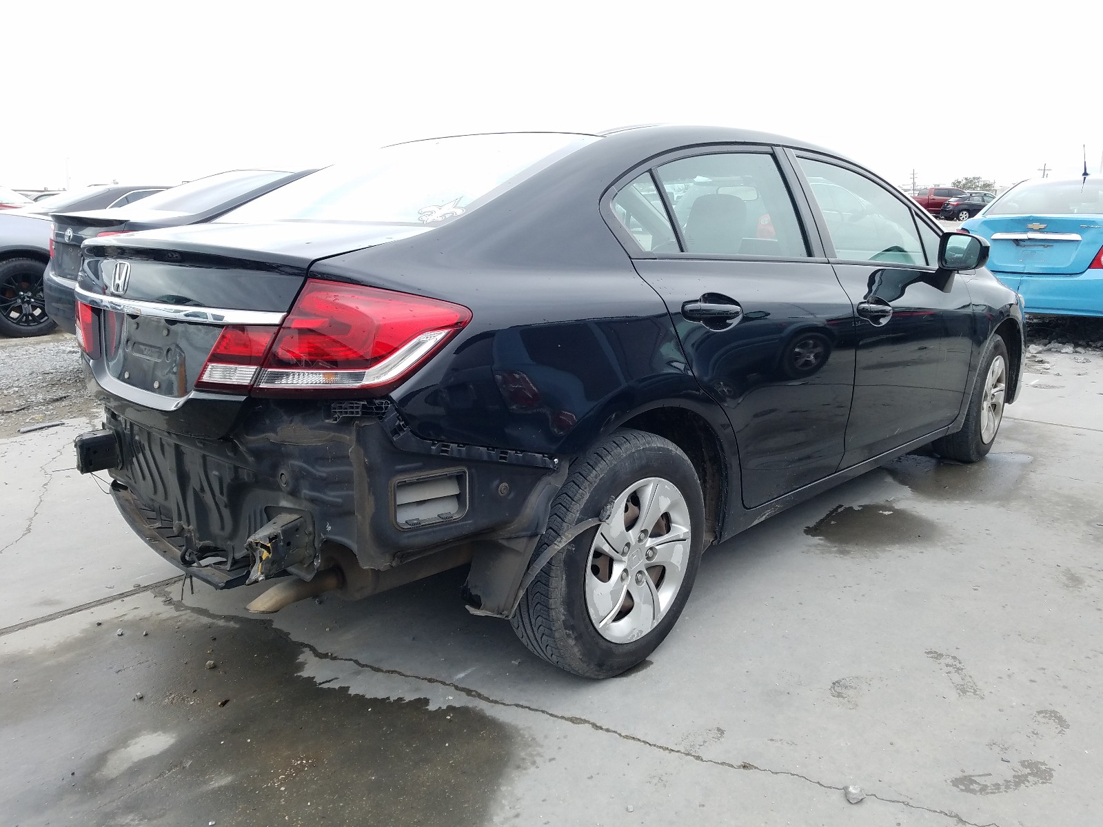 Photo 3 VIN: 19XFB2F52EE044521 - HONDA CIVIC LX 