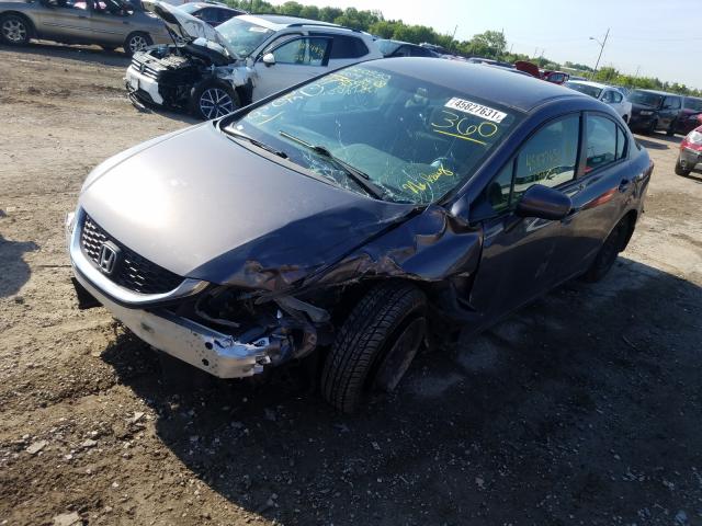 Photo 1 VIN: 19XFB2F52EE054594 - HONDA CIVIC LX 