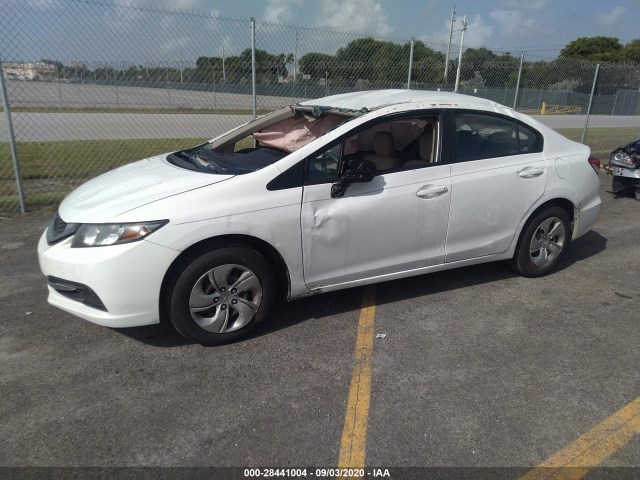 Photo 1 VIN: 19XFB2F52EE059908 - HONDA CIVIC SEDAN 