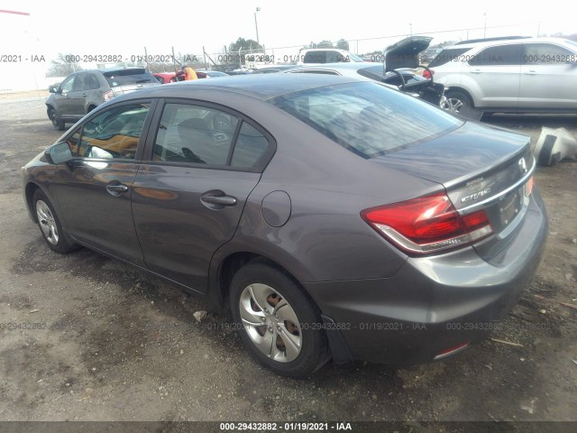 Photo 2 VIN: 19XFB2F52EE069497 - HONDA CIVIC SEDAN 