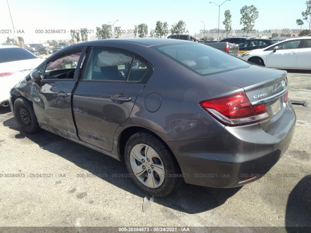 Photo 2 VIN: 19XFB2F52EE214876 - HONDA CIVIC SEDAN 