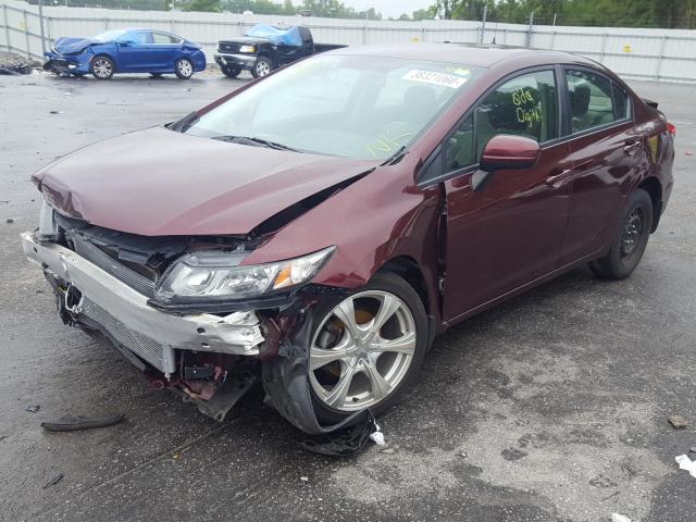 Photo 1 VIN: 19XFB2F52FE046447 - HONDA CIVIC LX 